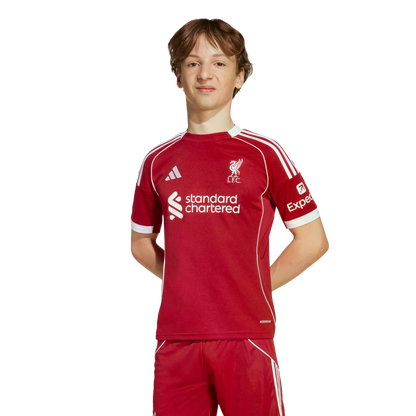 Adidas Liverpool 25/26 Youth Home Jersey