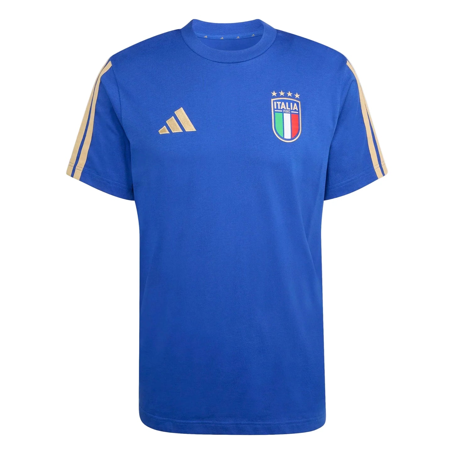 Adidas Italy DNA T-Shirt-Blue