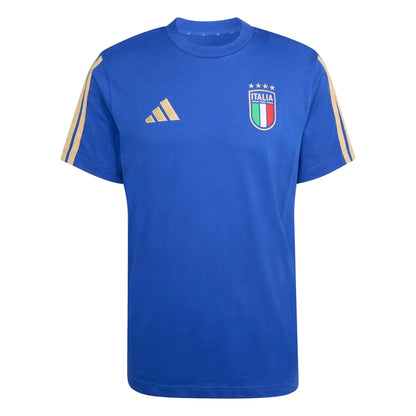 Adidas Italy DNA T-Shirt-Blue