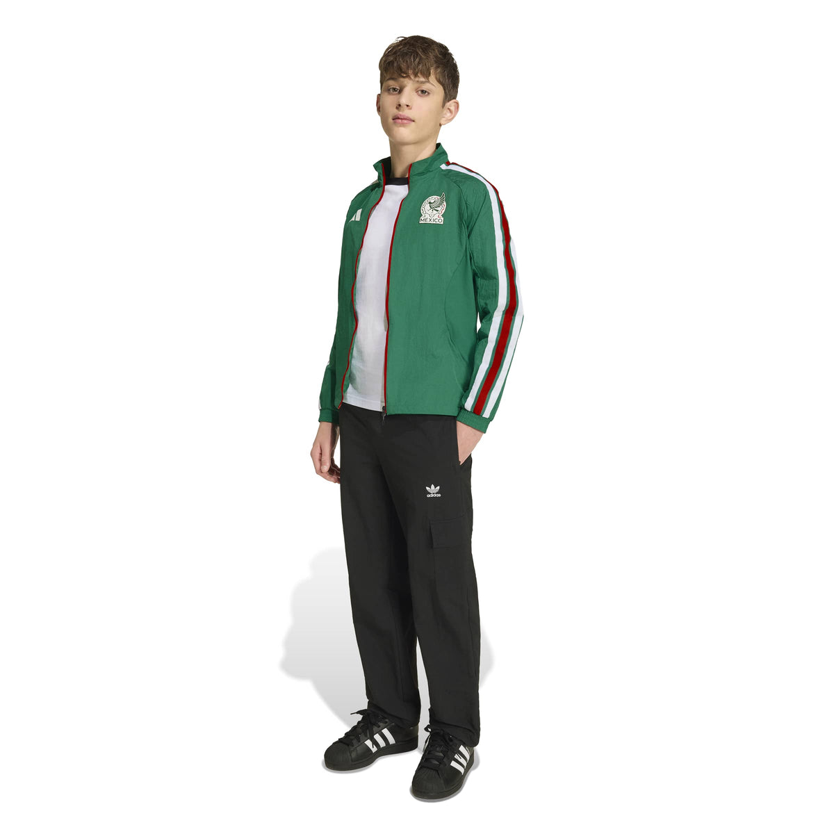 Adidas Youth Mexico Home Anthem Jacket