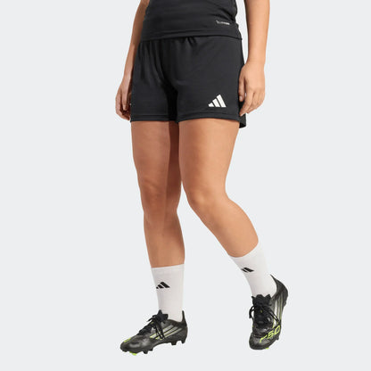 Adidas Women's Entrada26 Short Shorts Length-Black/White