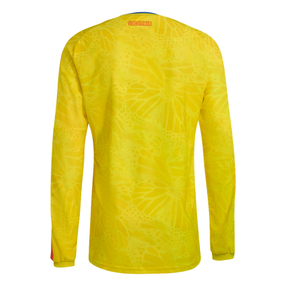 Adidas Colombia 2026 Authentic Long Sleeve Jersey