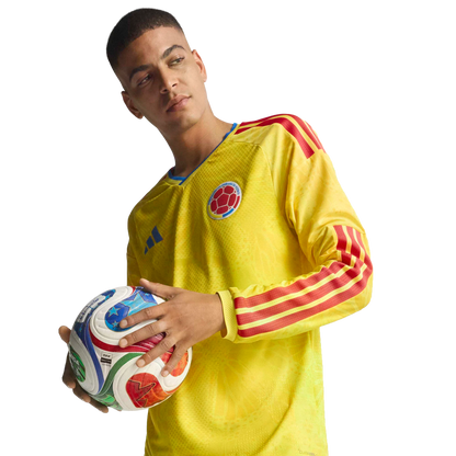 Adidas Colombia 2026 Authentic Long Sleeve Jersey