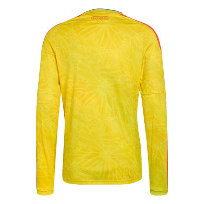Adidas Colombia 2026 Long Sleeve Home Jersey