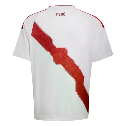 Adidas Peru 2026 Youth Home Jersey