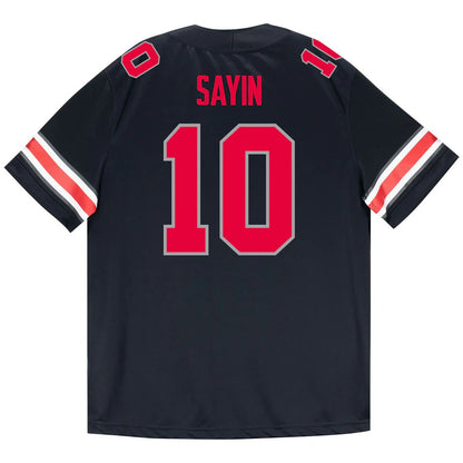 Julian Sayin Ohio State Buckeyes Jersey – Black
