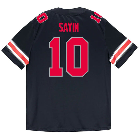 Julian Sayin Ohio State Buckeyes Jersey – Black