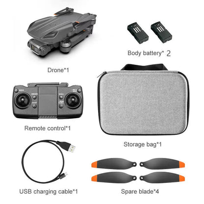 K80Air 2S RC Drone GPS Profesional EIS HD Dual Camera Brushless Motor Foldable Quadcopter