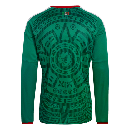 Adidas Mexico 2026 Long Sleeve Home Jersey