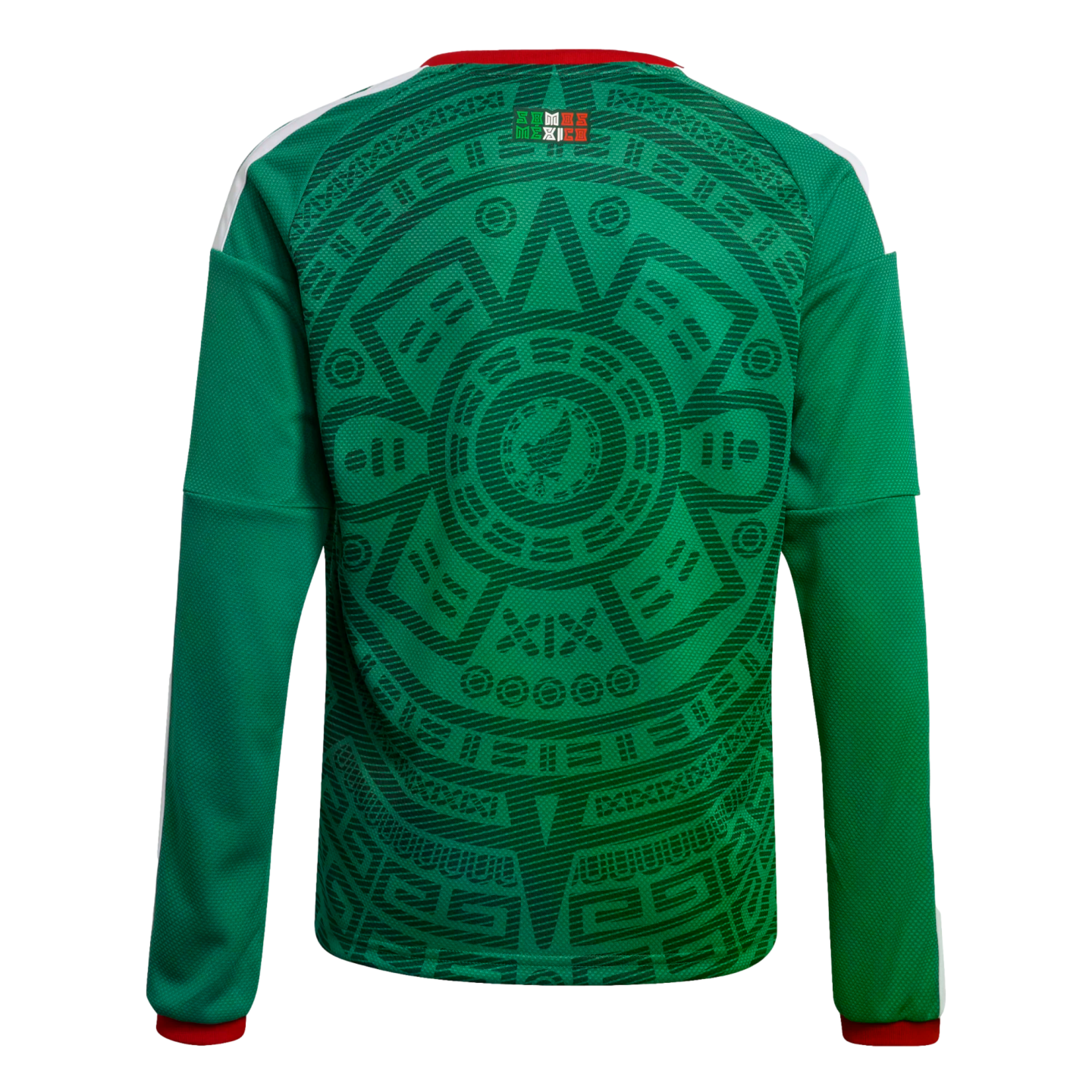 Adidas Mexico 2026 Long Sleeve Youth Home Jersey