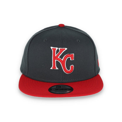 New Era Kansas Royals 2-Tone Color Pack 9Fifty Snapback Hat- Grey/Scarlet