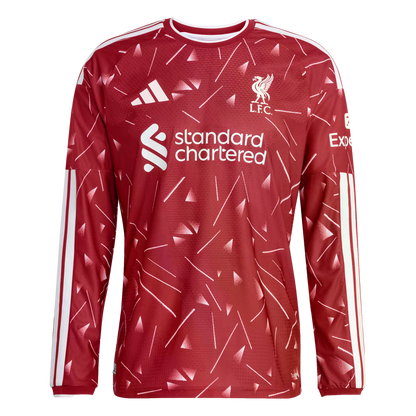 Adidas Liverpool 26/27 Authentic Long Sleeve Home Jersey