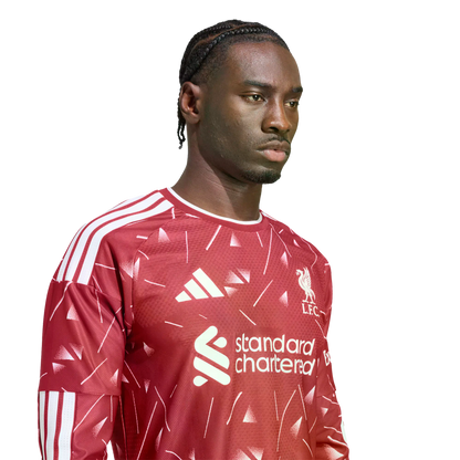 Adidas Liverpool 26/27 Authentic Long Sleeve Home Jersey