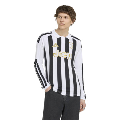 Adidas Men's Juventus Home Long Sleeve Jersey 26/27