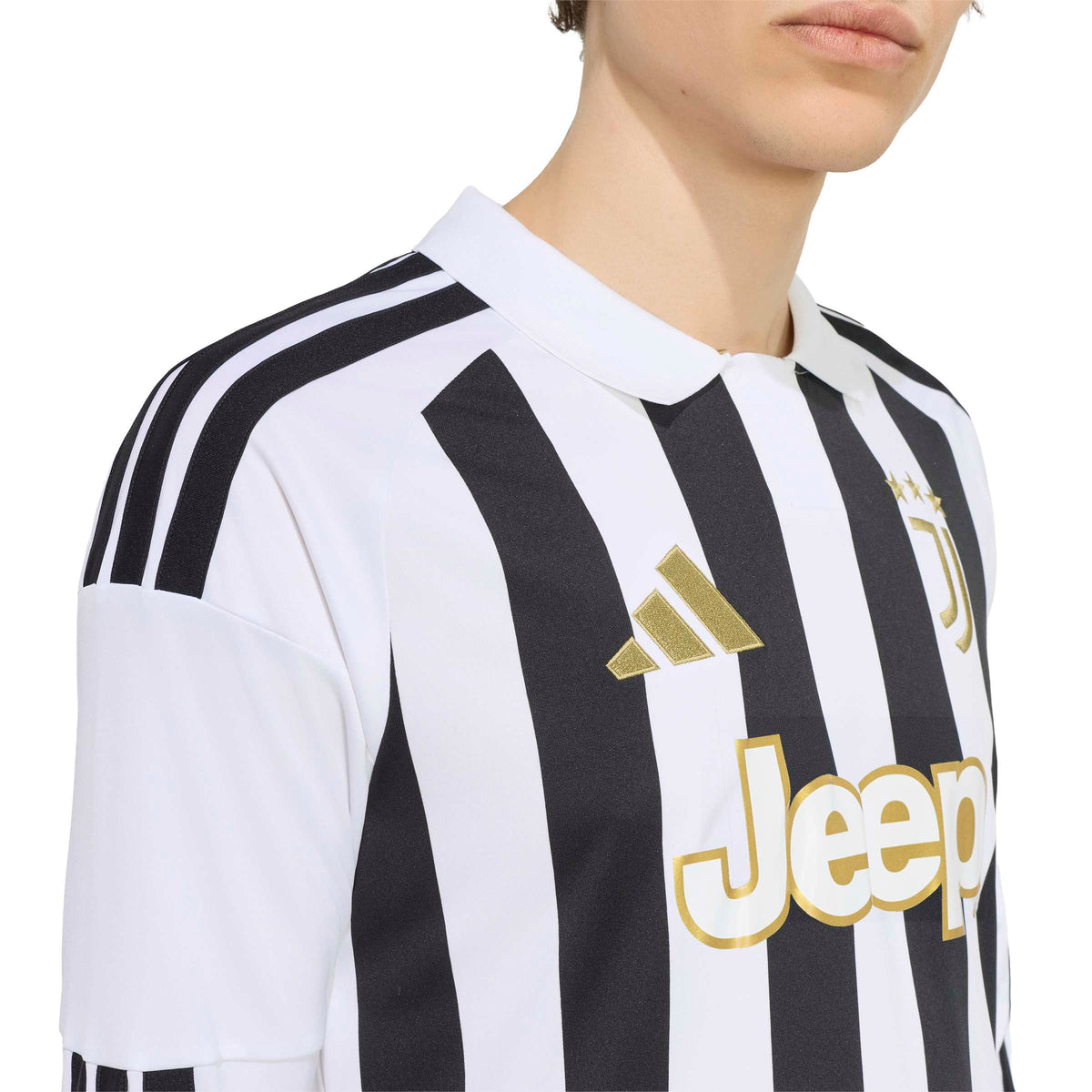 Adidas Men's Juventus Home Long Sleeve Jersey 26/27