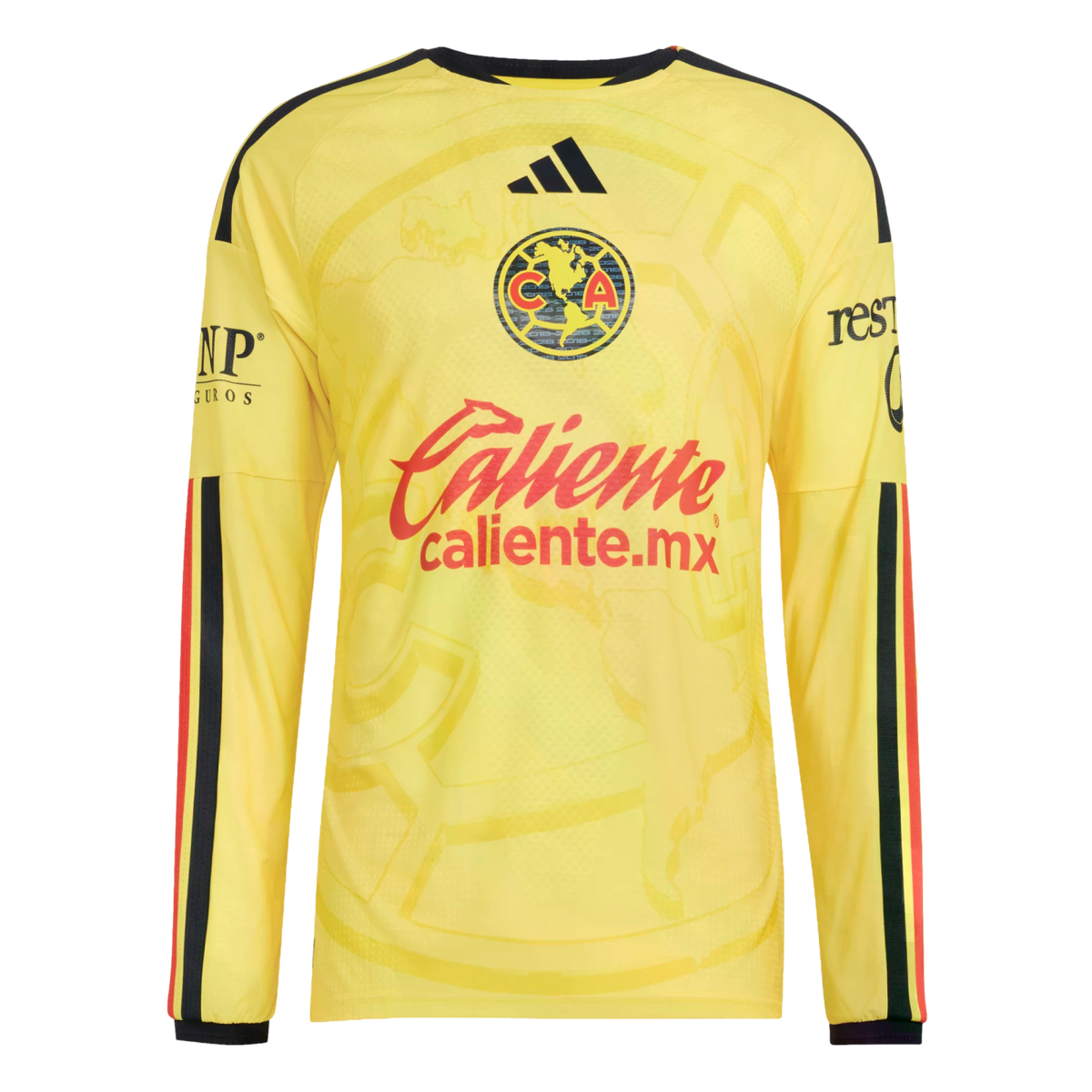 Adidas Club America 26/27 Authentic Long Sleeve Home Jersey