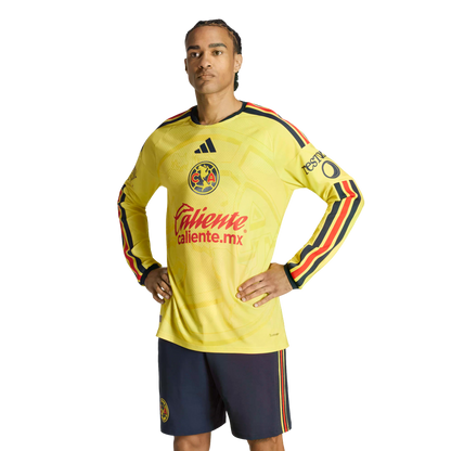 Adidas Club America 26/27 Authentic Long Sleeve Home Jersey