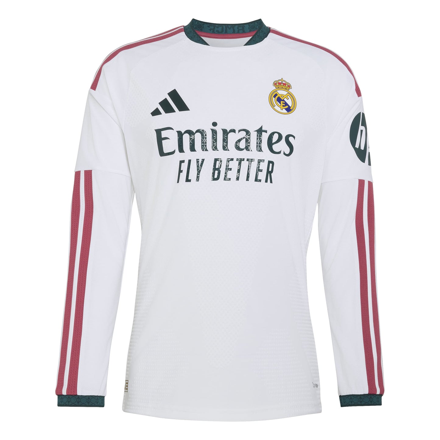 Adidas Real Madrid Home Authentic Jersey Long Sleeve  26/27