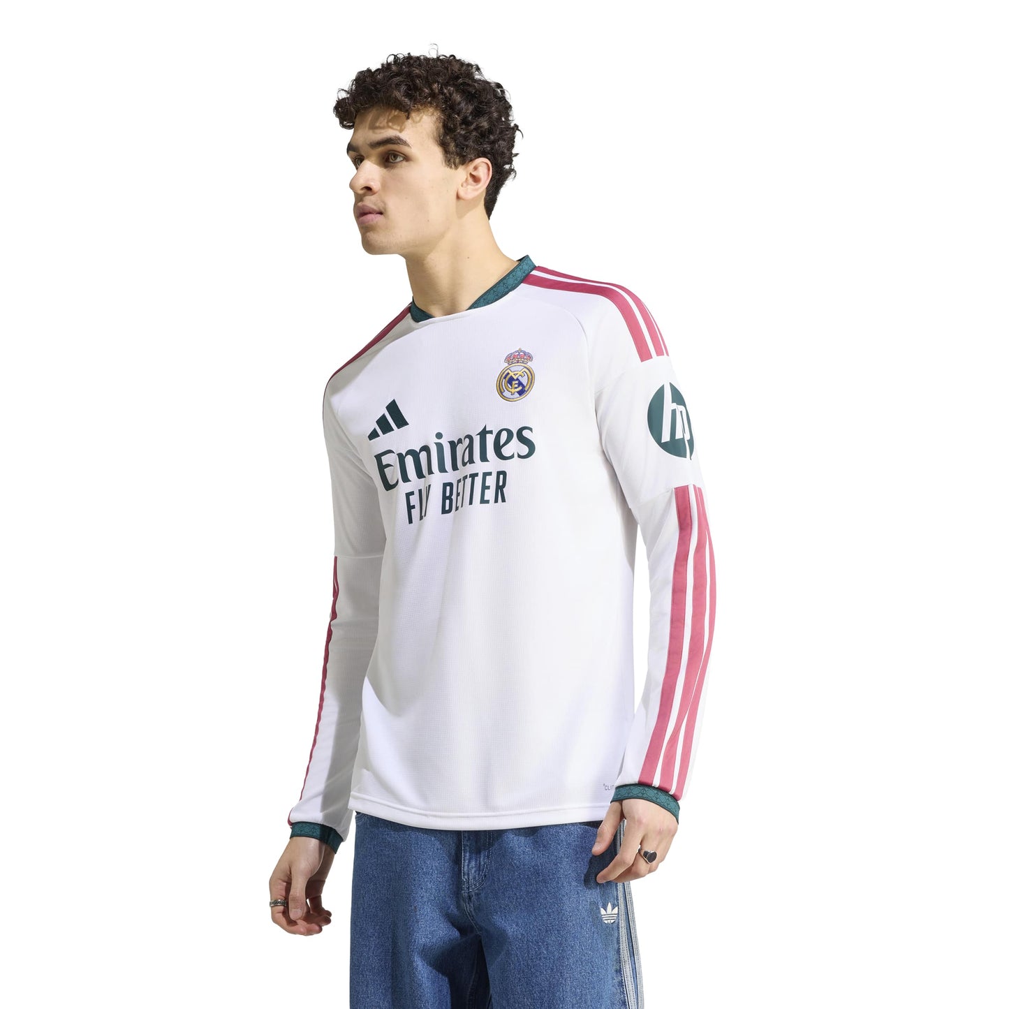 Adidas Real Madrid Home  Jersey Long Sleeve  26/27