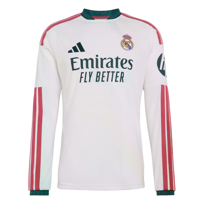 Adidas Real Madrid 26/27 Long Sleeve Home Jersey