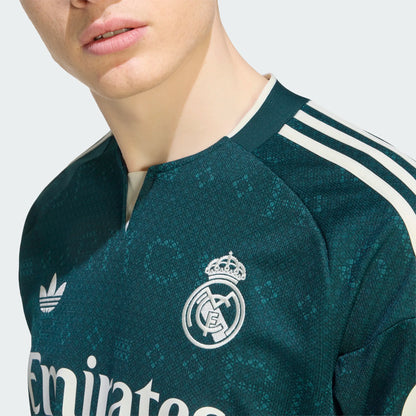 Adidas Real Madrid Long Sleeve Away Stadium Jersey 26/27