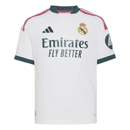 Adidas Youth Real Madrid Authentic Home Jersey 26/27