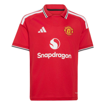 Adidas Youth Manchester United Home Stadium Jersey 26/27