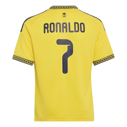 Adidas Youth Al Nassr FC Home Jersey 26/27