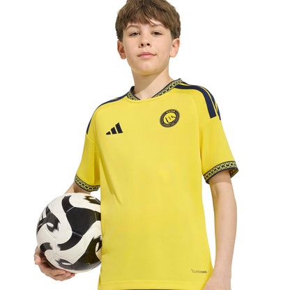 Adidas Youth Al Nassr FC Home Jersey 26/27