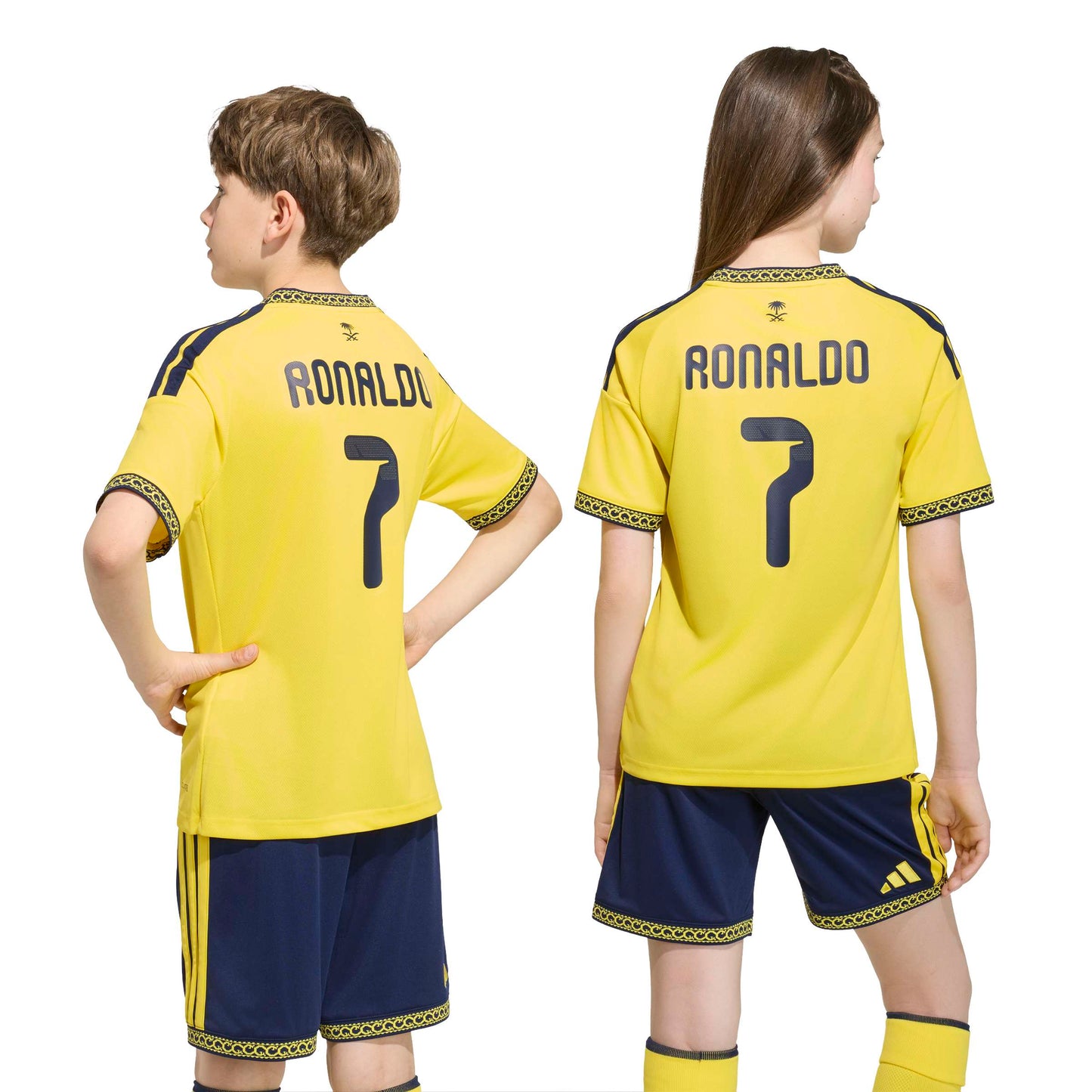 Adidas Youth Al Nassr FC Home Jersey 26/27