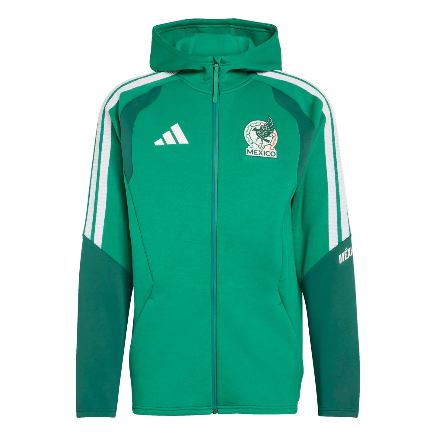 Adidas Men's Mexico Pro Tiro Full-Zip Track Jacket- Green