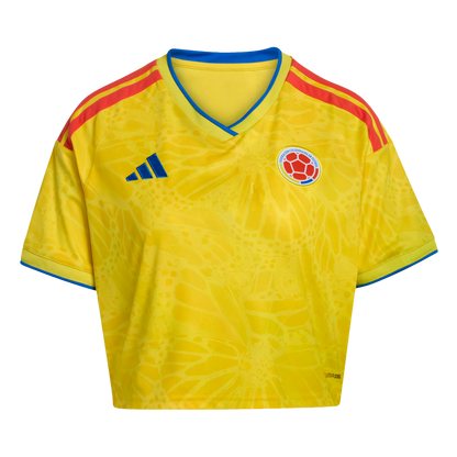 Adidas Colombia 2026 Womens Home Cropped Jersey