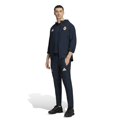Adidas Real Madrid Tiro Travel Full Zip Windbreaker
