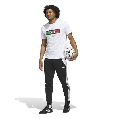 Adidas FIFA World Cup 26 Mexico Home Graphic T-Shirt - White