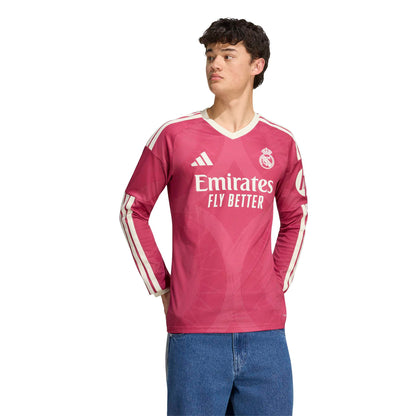 Adidas Men's Real Madrid Third Long Sleeve Jersey 26/27