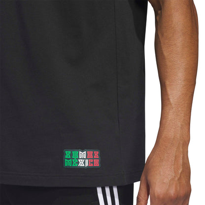 Adidas Men's Mexico World Cup Away Graphic T-Shirt-Black