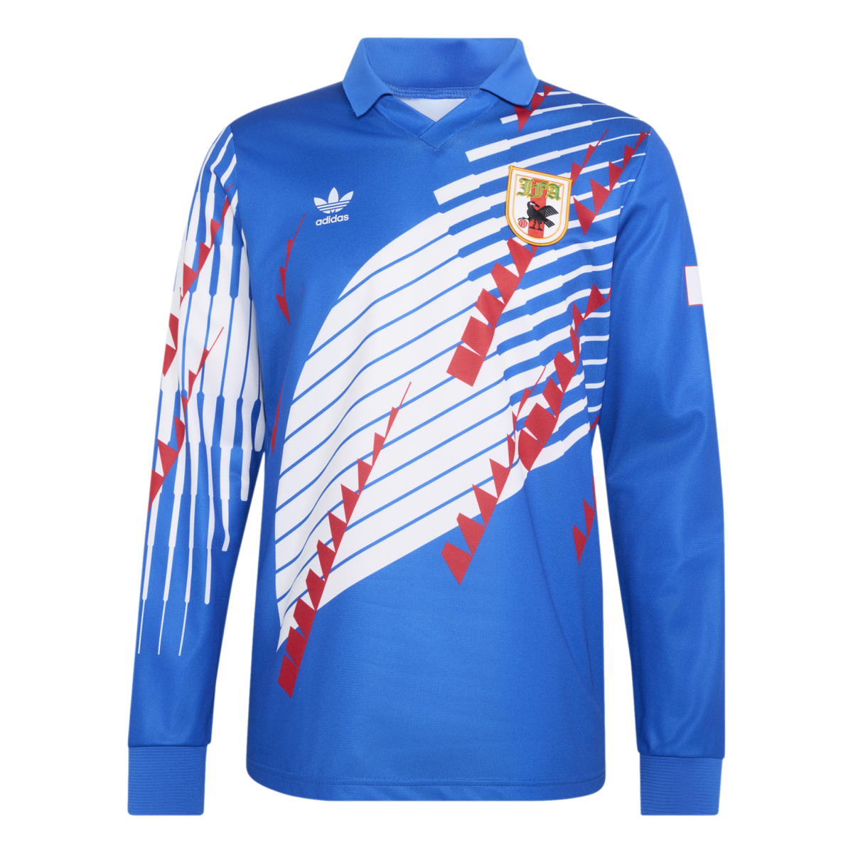 Adidas Japan 1993 Retro Long Sleeve Home Jersey