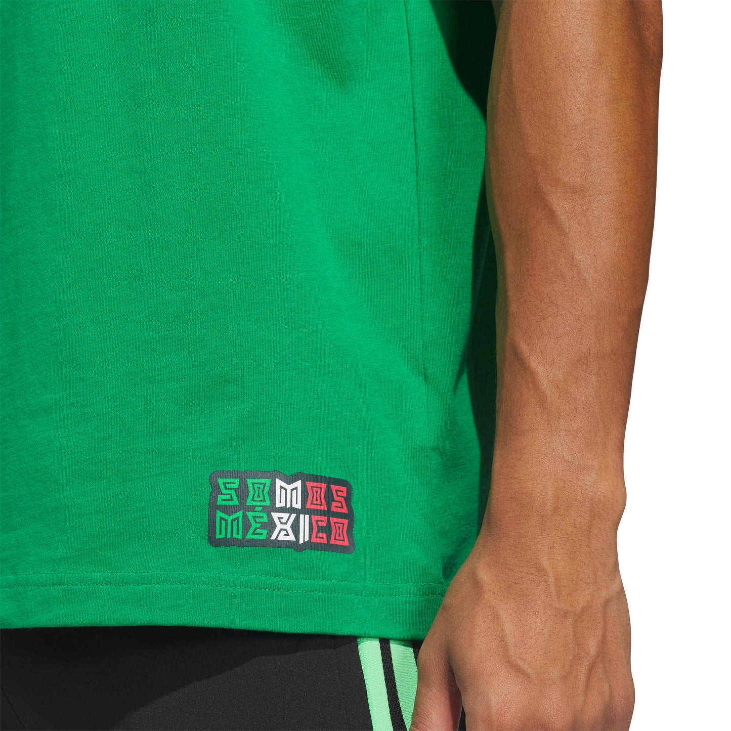 Adidas Men's Mexico World Cup Away Graphic T-Shirt-Green