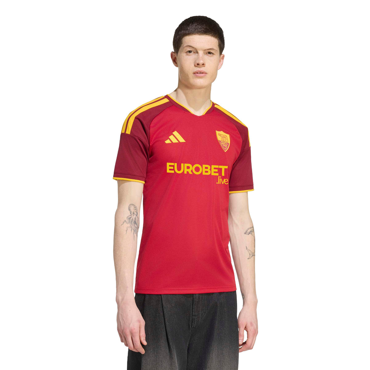 Adidas Men's AS Roma Home Stadium Jersey 26/27