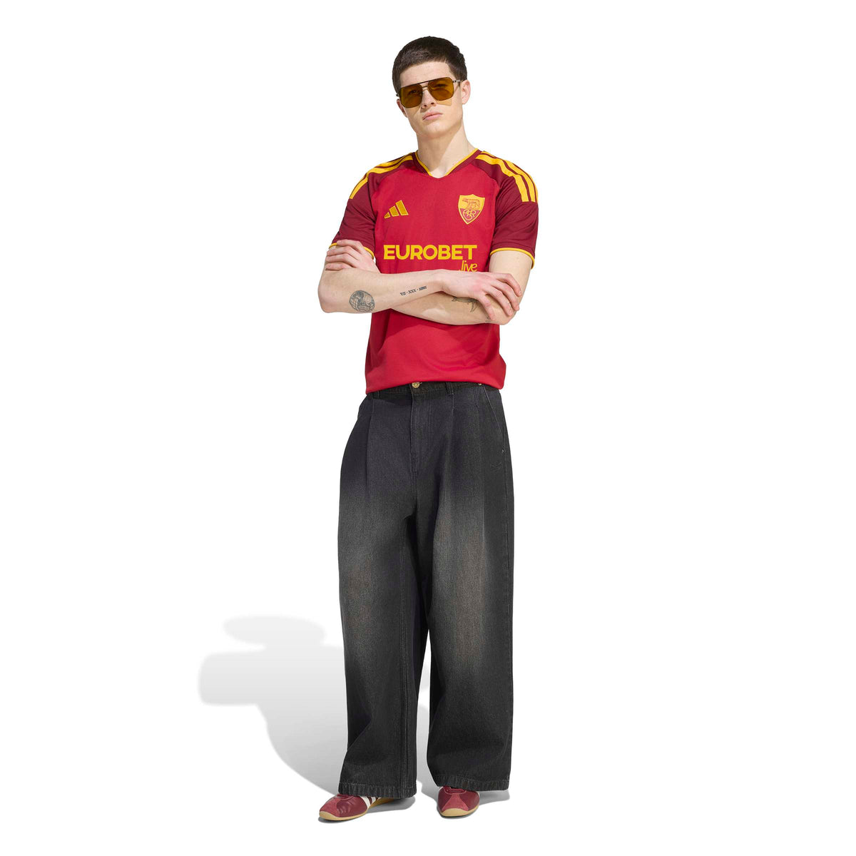 Adidas Men's AS Roma Home Stadium Jersey 26/27
