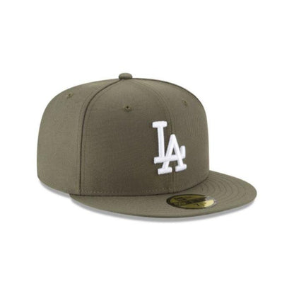 LOS ANGELES DODGER BASIC COLLECTION 59FIFTY -OLIVE