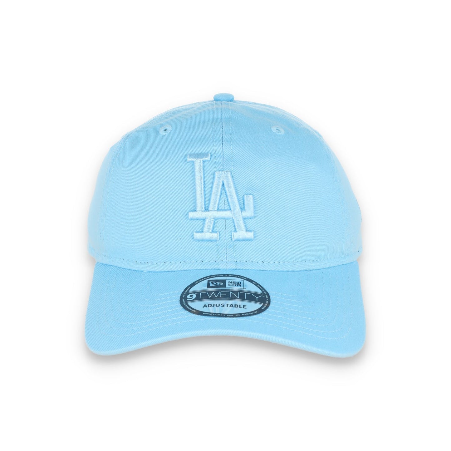 New Era Los Angeles Dodgers Color Pack 9TWENTY Adjustable Hat- Baby Blue