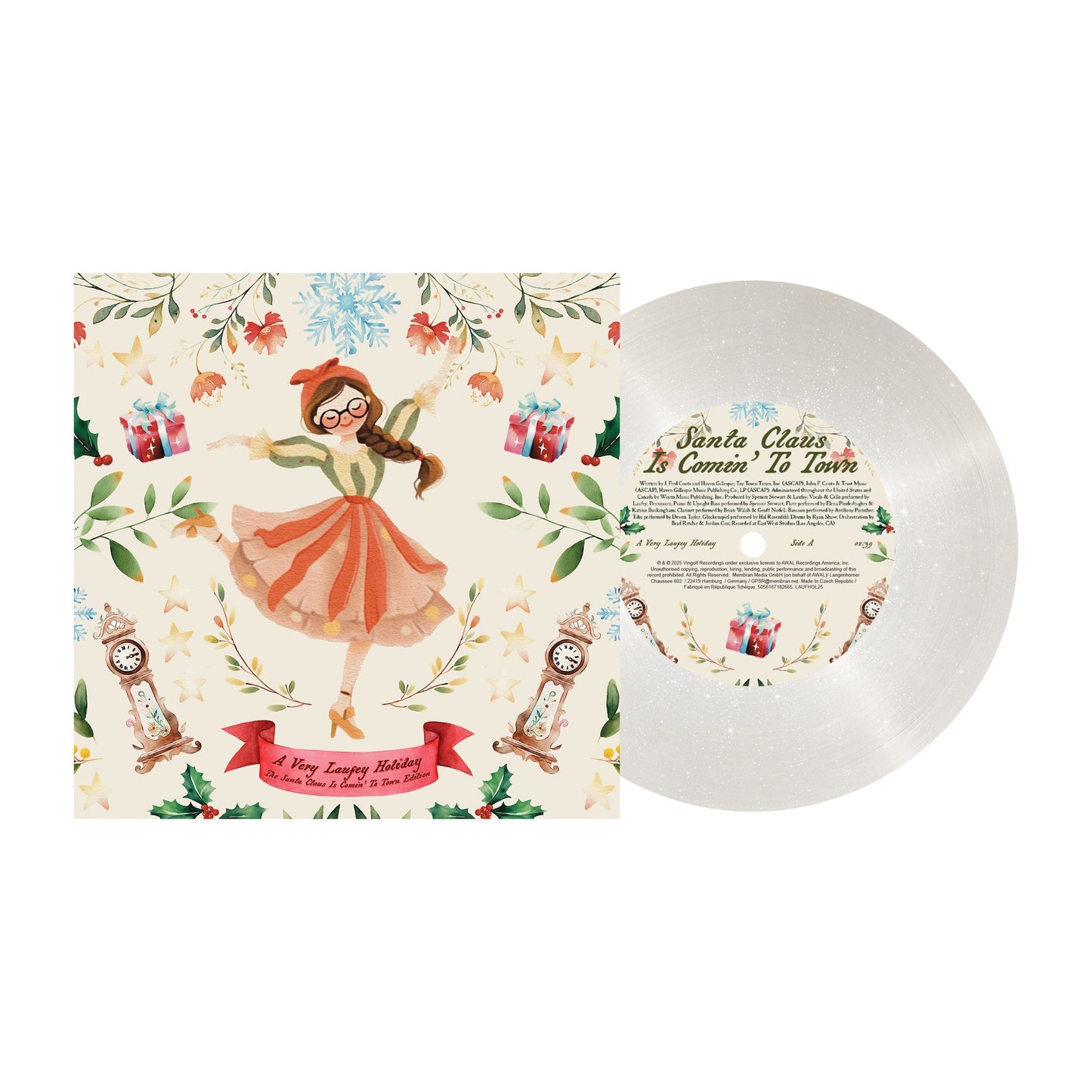 A Very Laufey Holiday: The Santa Claus Is Comin’ To Town Edition - Laufey [Colour Vinyl]