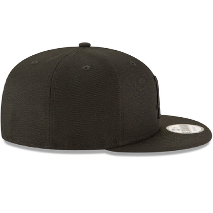 New Era Los Angeles Dodgers Basic 9Fifty Snapback Hat-Black/Black