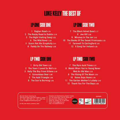 The Best Of - Luke Kelly [Colour Vinyl]