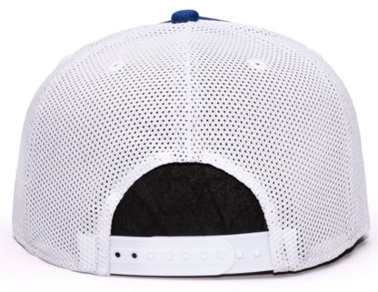 FI COLLECTION REAL MADRID DRIBBLING SNAPBACK HAT-NAVY/WHITE