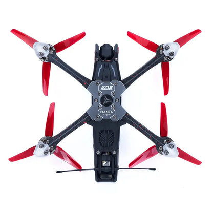 MANTA 5 PRO High Performance DIY 34 LED Drone 6S DJI O3 VTX With GPS DC /Square X Frame For Cinematic/Freestyle FPV Kits