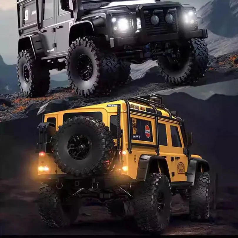 MJX H8H 1/18 Scale 4WD Brushless Simulation High Speed Off-Road RC Car Differential Lock High Low Range RTR