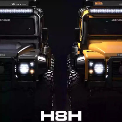 MJX H8H 1/18 Scale 4WD Brushless Simulation High Speed Off-Road RC Car Differential Lock High Low Range RTR