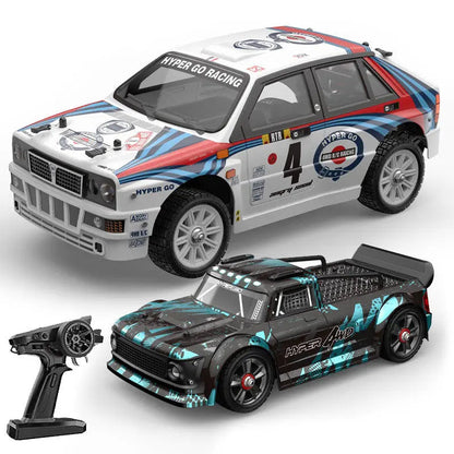 MJX Hyper Go 14301/14302 1/14 Scale 4WD Brushless Drift Rally Buggy Metal Chassis Hydraulic Shock RC Car RTR